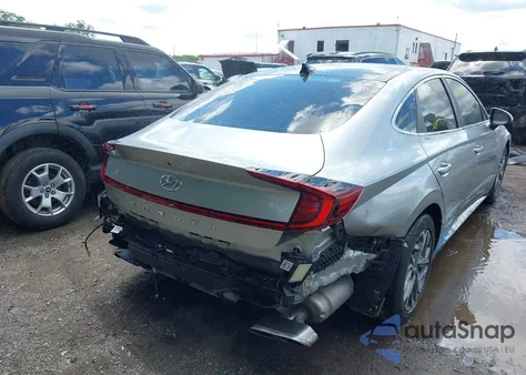 2021 Hyundai Sonata Sel z USA, uszkodzony, nr VIN 5NPEF4JA8MH125663